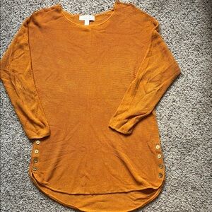 MICHAEL Michael Kors Burnt Orange Tunic Top